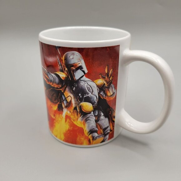 Star Wars Hans Solo Boba Fett Coffee Mug Tea Cup Galerie Lucasfilms Ltd - Picture 6 of 9